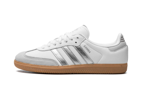 Adidas Samba OG White Silver Metallic Grey