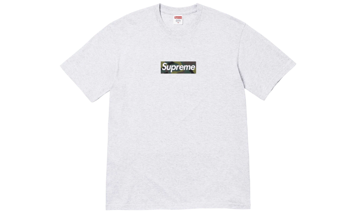 Supreme Box Logo Tee (FW23) Ash Grey