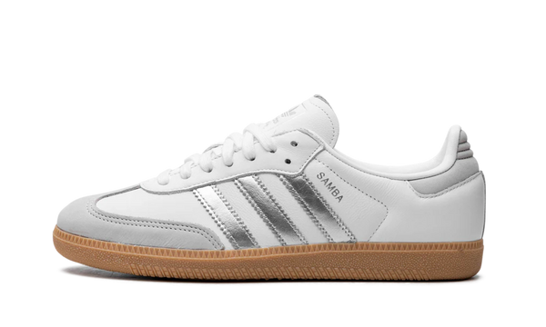 Adidas Samba OG White Silver Metallic Grey