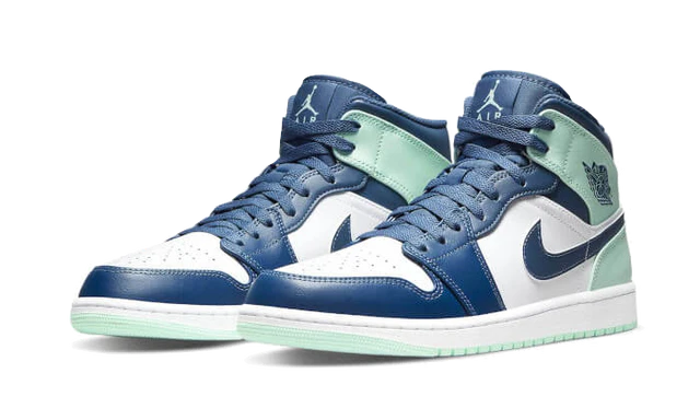 Air Jordan 1 Mid Mystic Navy Mint Foam