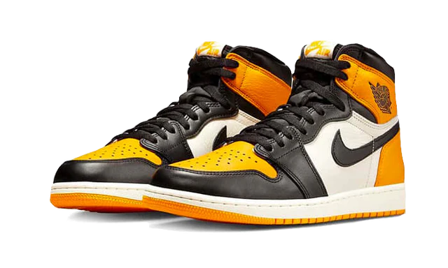 Air Jordan 1 Retro High OG Yellow Toe Taxi
