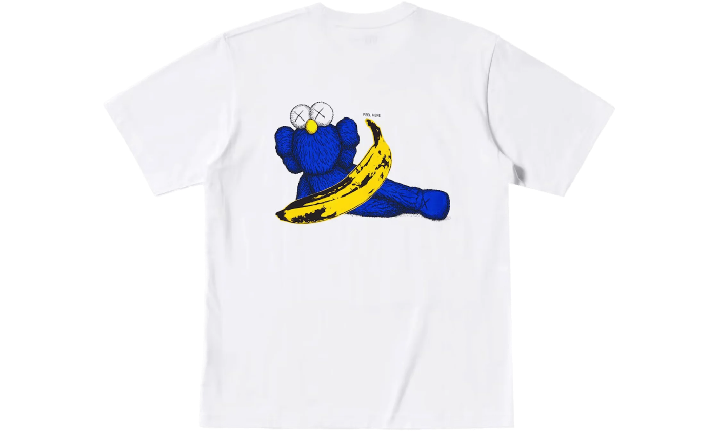 KAWS x Uniqlo Warhol UT Graphic Banana T-shirt