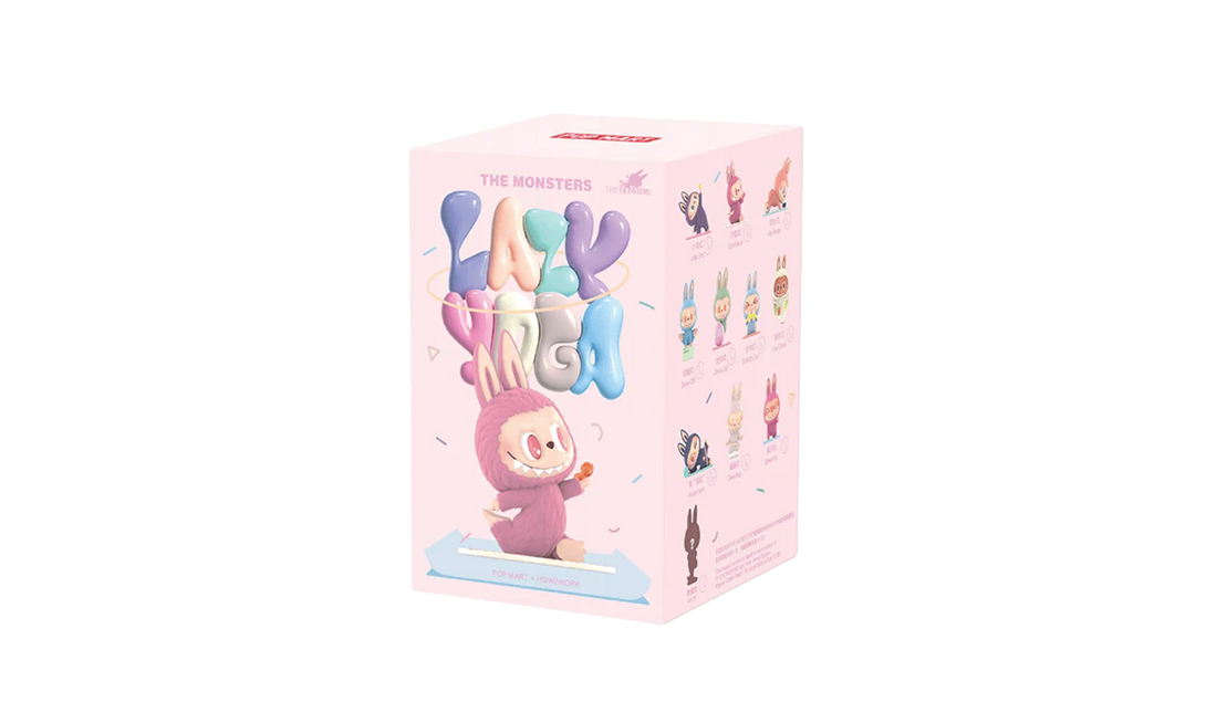 Labubu The Monsters Lazy Yoga Series Figures (1 Blind Box)