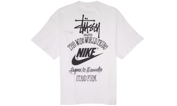 Nike x Stussy The Wide World Tribe T-Shirt White