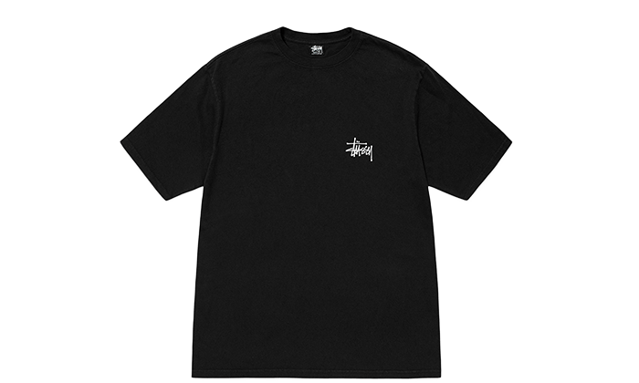 Stussy Basic Pigment Dyed Tee Black