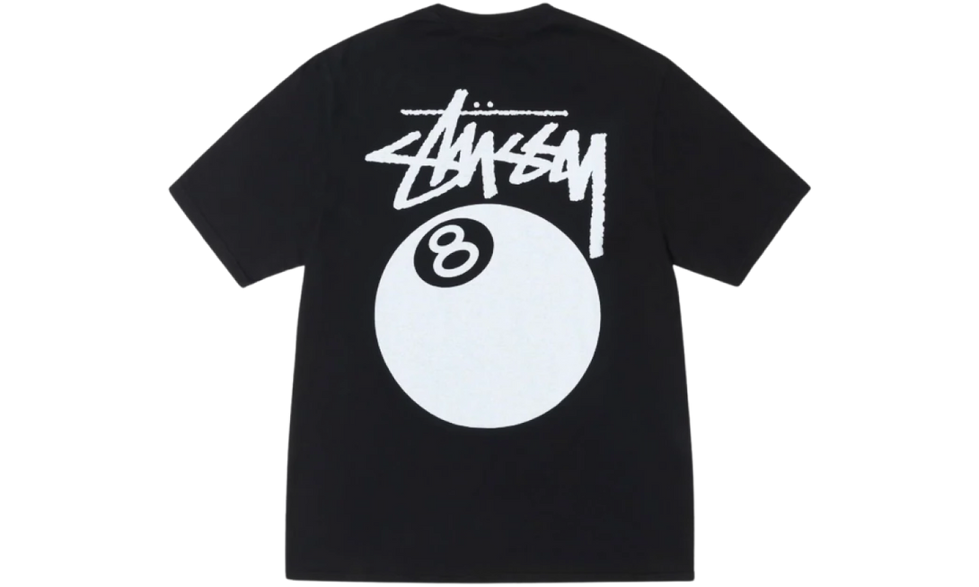 Stussy 8 Ball Tee Black
