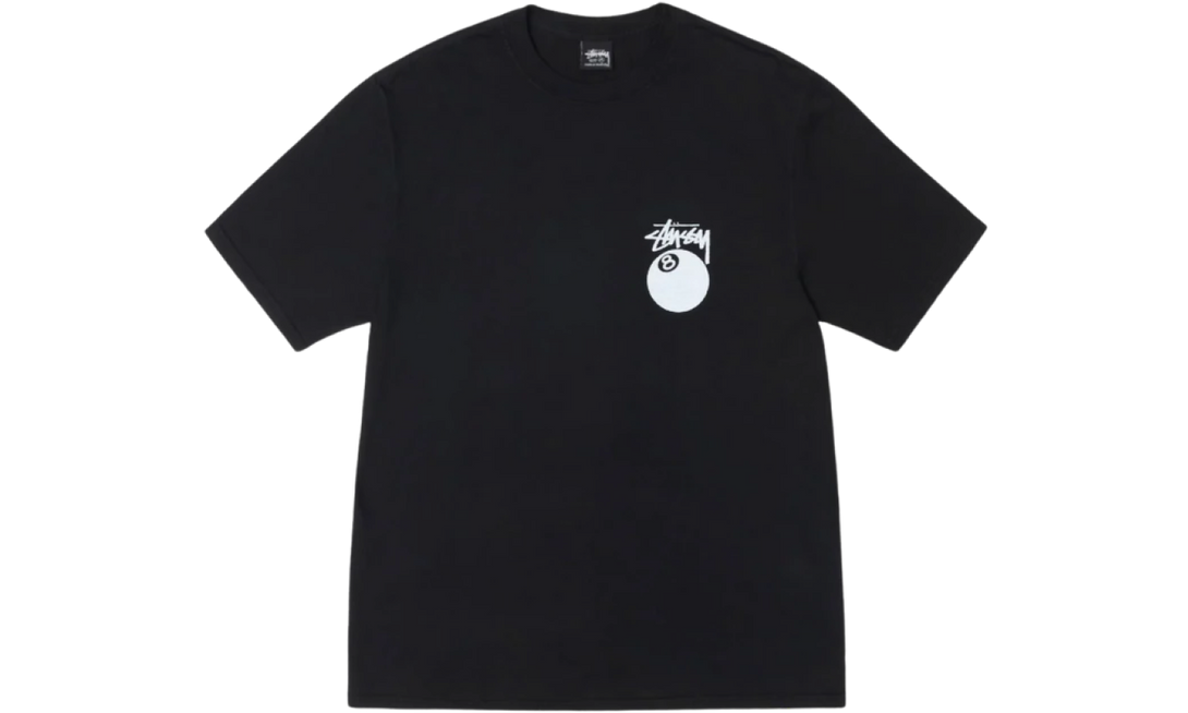 Stussy 8 Ball Tee Black