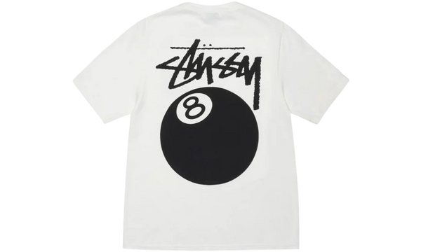 Stussy 8 Ball Tee White