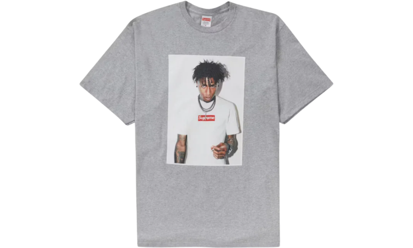Supreme NBA Youngboy Tee Heather Grey