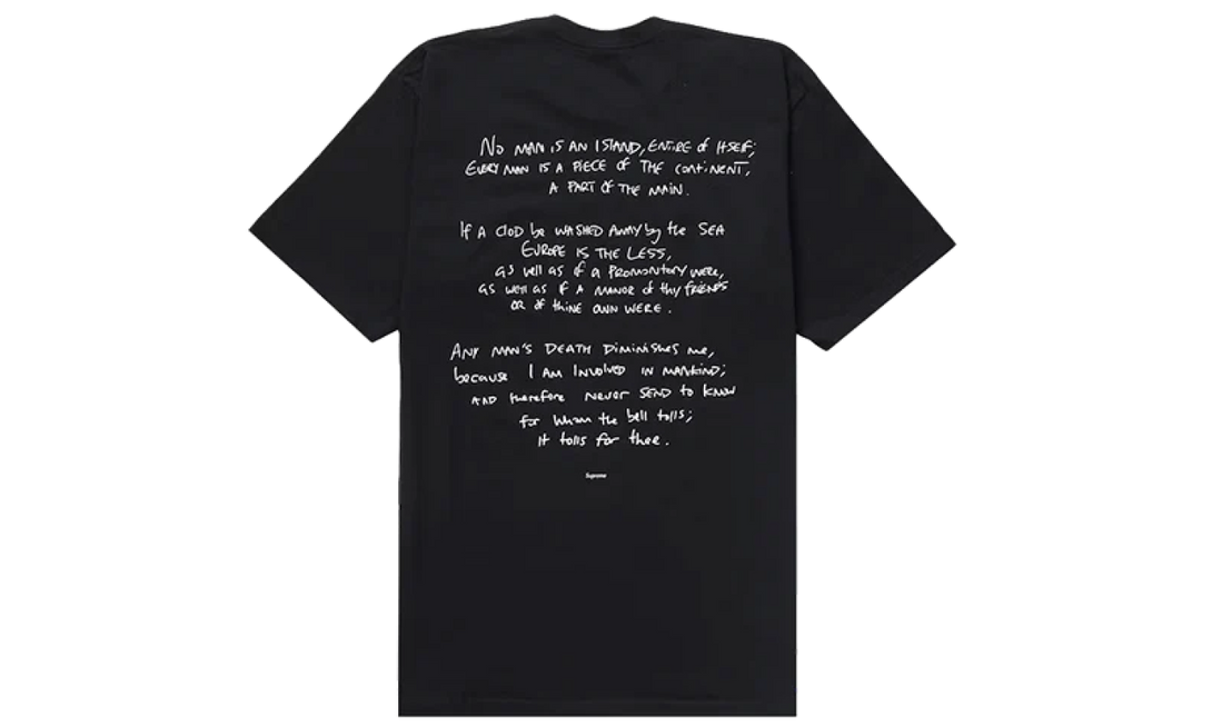 Supreme Corteiz Rules The World Black Tee