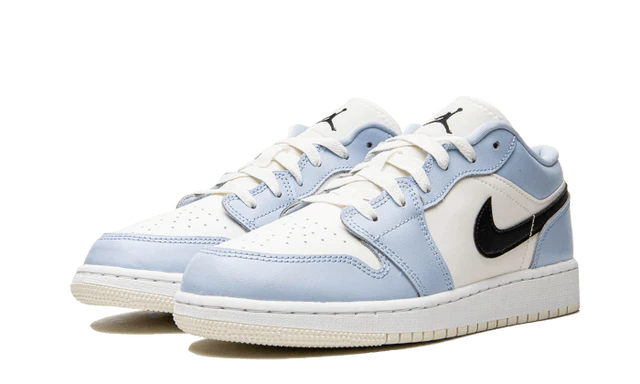 Air Jordan 1 Low Ice Blue Black