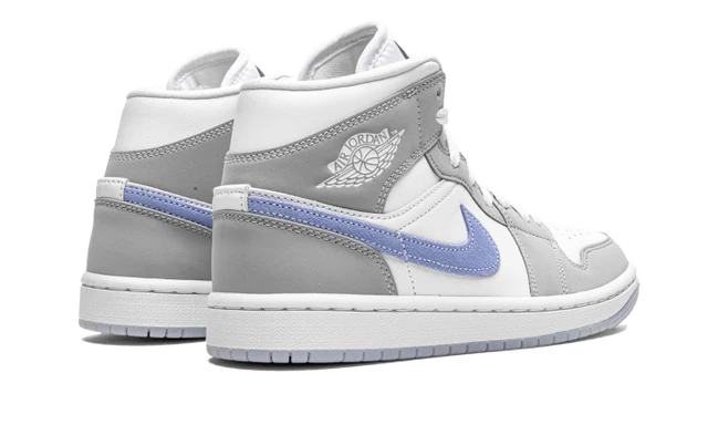 Air Jordan 1 Mid Wolf Grey Aluminium