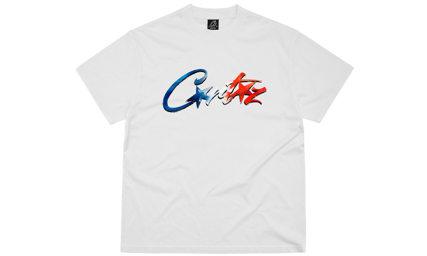 Corteiz Francais Allstarz Tee White
