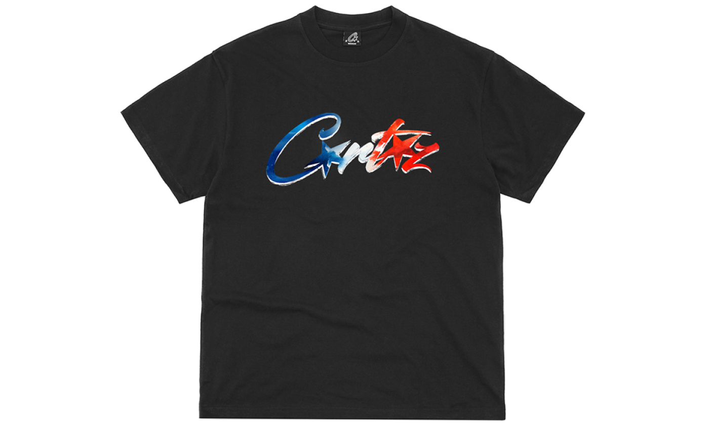Corteiz Francais Allstarz Tee Black