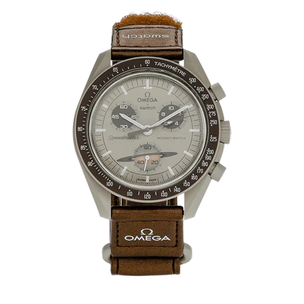 Swatch x Omega Bioceramic Moonswatch Mission to Saturn