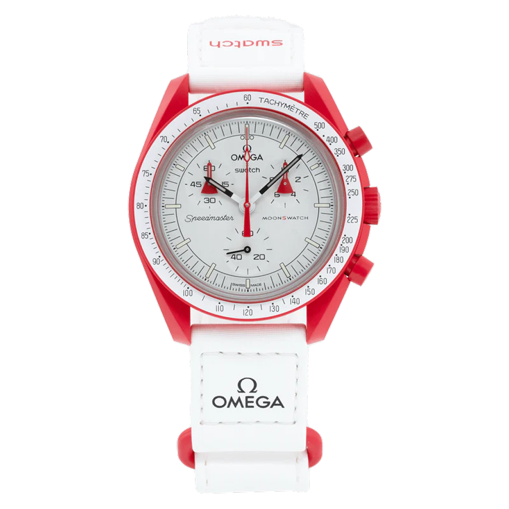 Swatch x Omega Bioceramic Moonswatch Mission to Mars