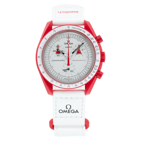Swatch x Omega Bioceramic Moonswatch Mission to Mars