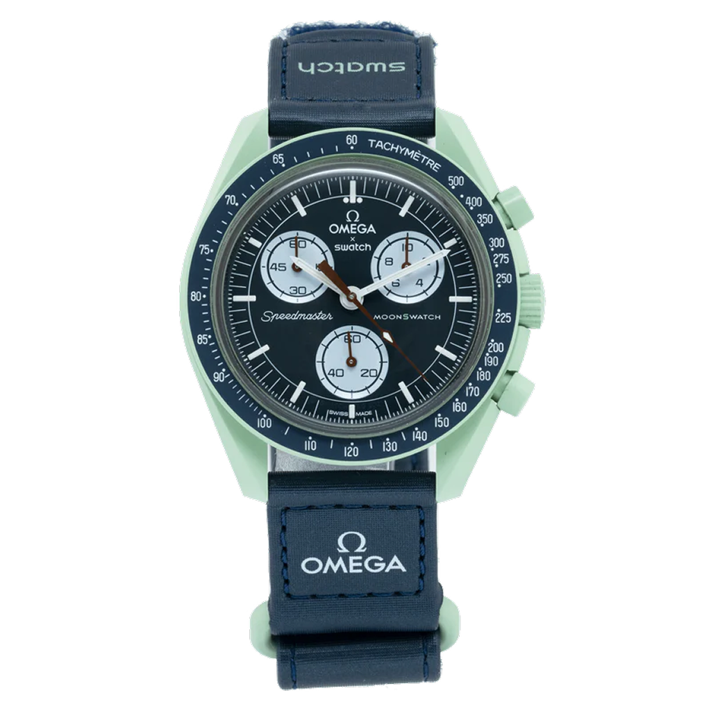 Swatch x Omega Bioceramic Moonswatch Mission to Earth