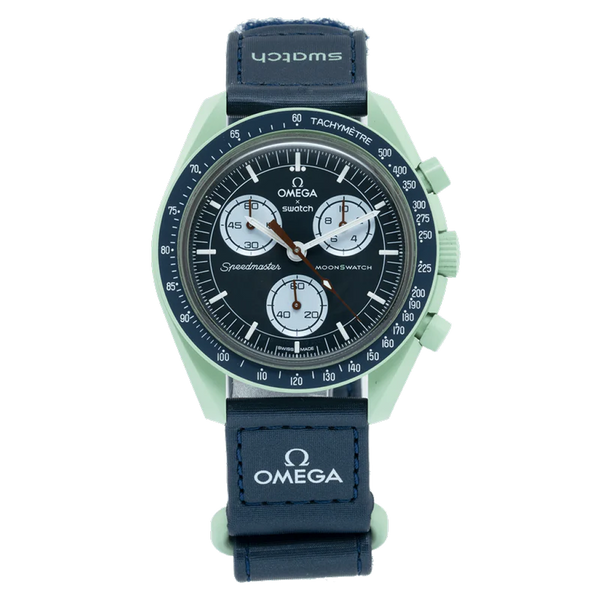 Swatch x Omega Bioceramic Moonswatch Mission to Earth
