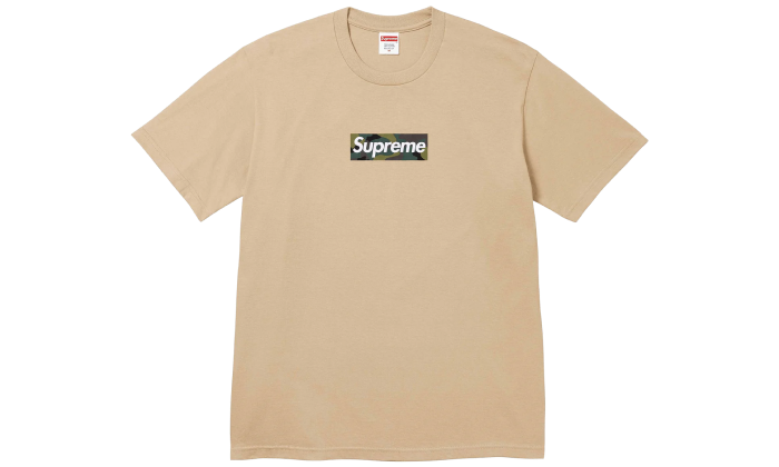 Supreme Box Logo Tee (FW23) Khaki