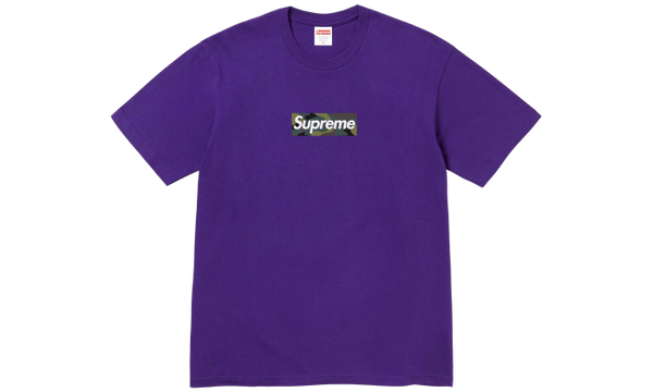 Supreme Box Logo Tee (FW23) Purple