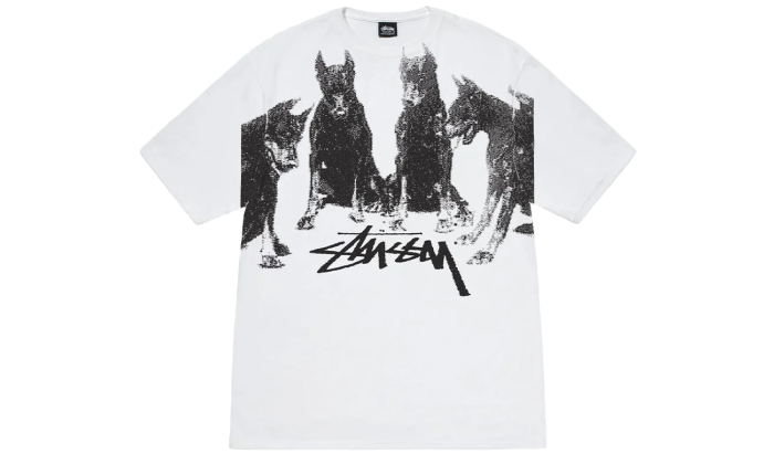 Stussy Doberman Tee White