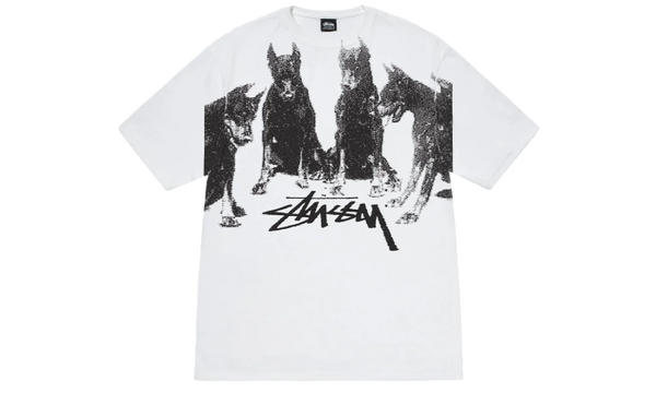 Stussy Doberman Tee White