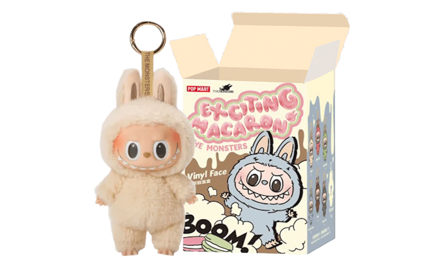 ぬいぐるみ・マスコット THE MONSTERS Exciting Macaron soymilk ぬいぐるみ The monster Exciting Macaron soymilk Labubu The