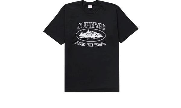 Supreme Corteiz Rules The World Black Tee