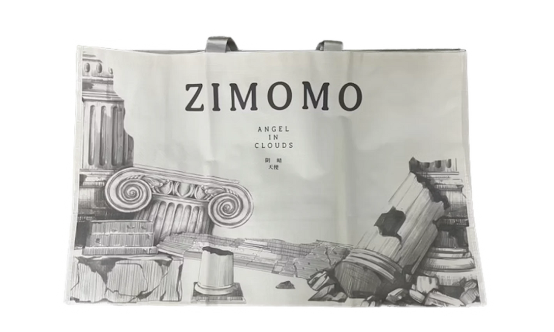 Labubu Zimomo Angel In Clouds Figure + Torba Tote Bag
