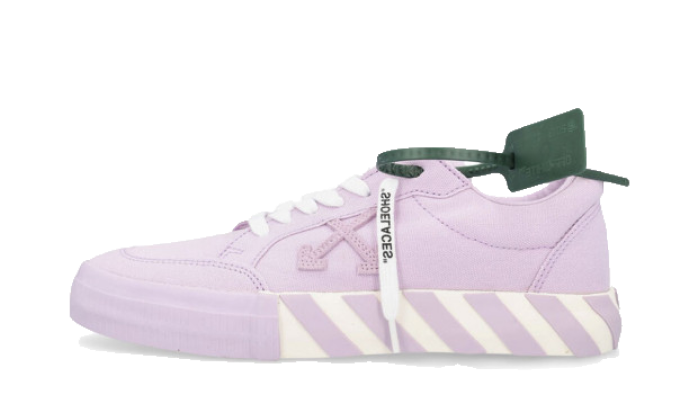 Off-White Vulcanized Low Canvas Lilac