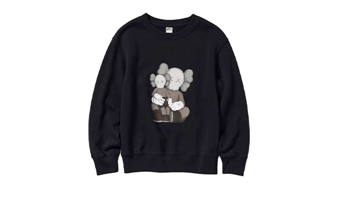 Bluza Uniqlo KAWS Black