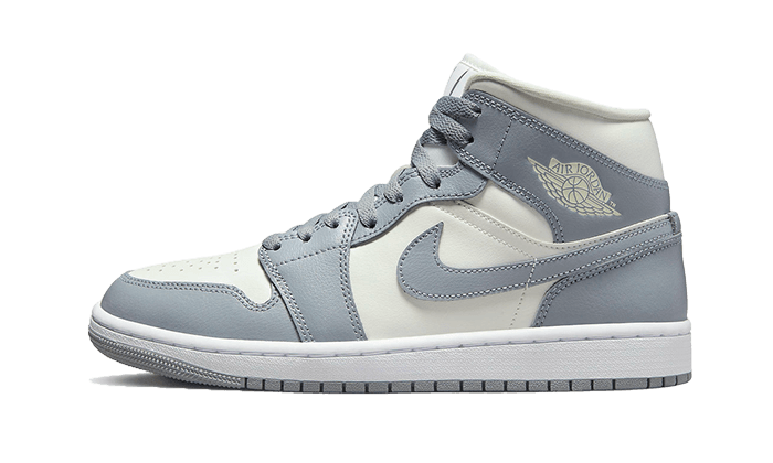 Air Jordan 1 Mid Grey Sail W